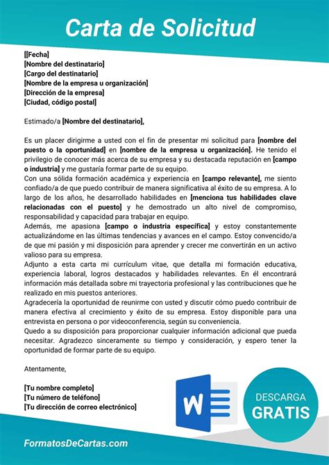 Foto de una carta de solicitud para un beneficio social