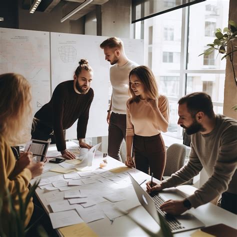 Foto temática de encuentro empresarial o personas trabajando en un entorno inclusivo