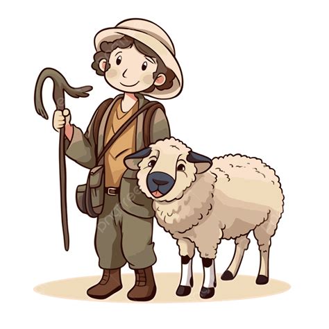 Ilustración de un zurrón y un gorro de pastor, destacando los detalles rústicos