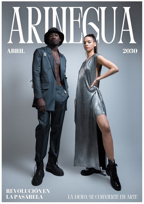 Fotografía de modelos de Oldushka en una revista de moda