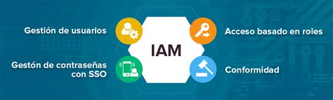Infografía: Componentes de la Gestión de Identidades y Accesos (IAM)