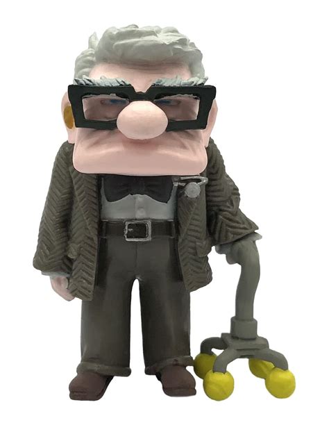 Ilustración del personaje Carl Fredricksen de la película 