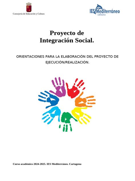 Esquema de un proyecto de integración social con viviendas de distintos tamaños y áreas comunes