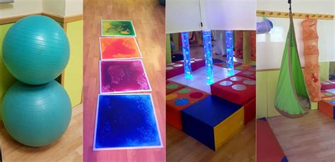 Diseño de un aula multisensorial con diferentes estaciones de estímulo