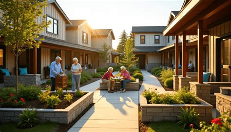 Esquema comparativo de los modelos de Senior Living: Coliving, Cohousing, Resorts