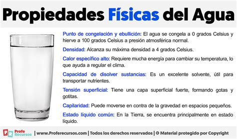 Esquema de las propiedades físicas del agua relevantes para la hidroterapia (flotabilidad, resistencia, presión hidrostática)