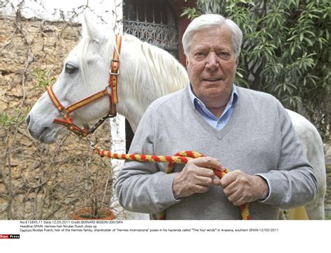 Nicolas Puech Hermès y Jadil, el jardinero, en una foto conceptual