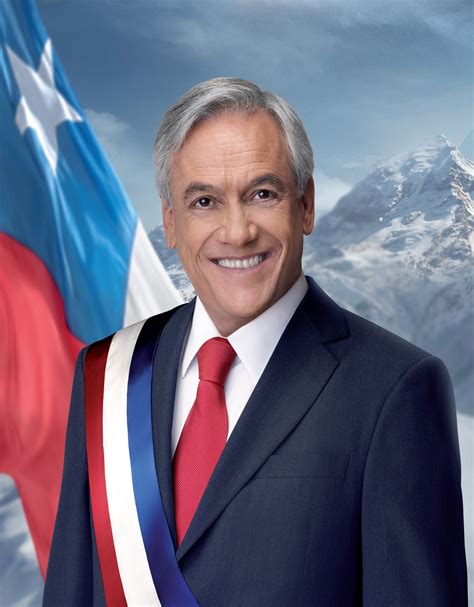 Fotografía oficial del presidente Sebastián Piñera durante su primer gobierno.
