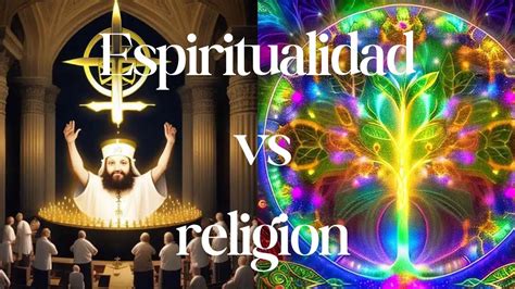 Esquema comparativo entre religión y espiritualidad