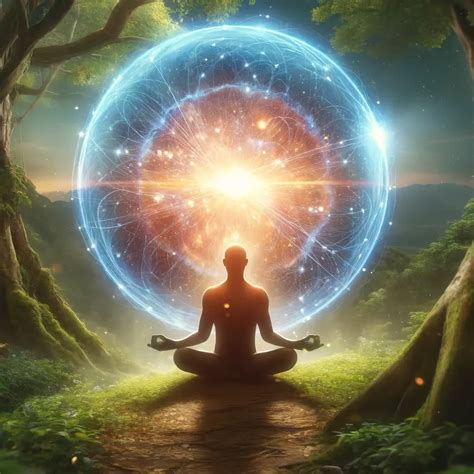Ilustración de la conexión espiritual en el lecho de muerte