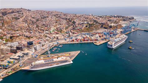 Foto aérea de Villa Berlín, Valparaíso