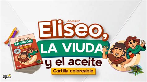 Ilustración de Eliseo multiplicando el aceite para la viuda