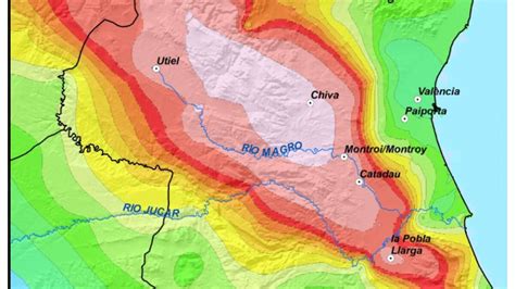 Mapa de la zona afectada por la ceniza volcánica en Argentina y Chile