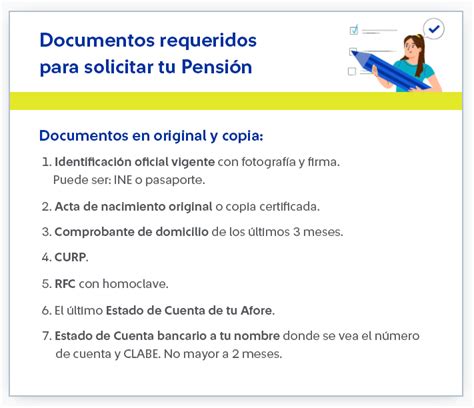 Lista de documentos necesarios para solicitar pensión de invalidez