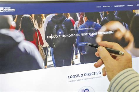 Infografía detallando la estructura del nuevo Fondo Autónomo de Protección Previsional (FAPP) y sus funciones.