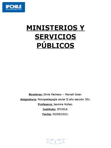 Esquema de articulación y coordinación de ministerios y servicios públicos con el SIIS