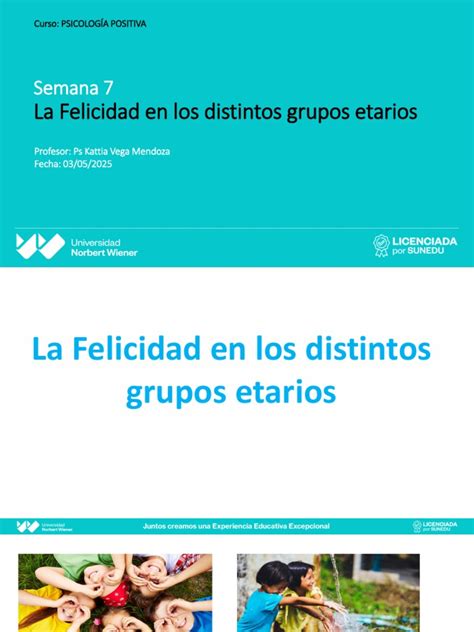 Gráfico comparativo de felicidad por grupos etarios en Chile