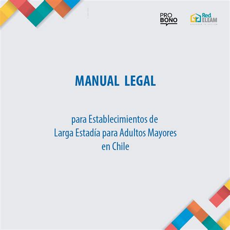 Esquema de las regulaciones para ELEAM en Chile (DS N°14 MINSAL)