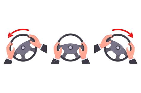 Ilustración de un volante de automóvil con ajustes de accesibilidad