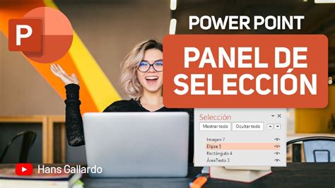 Esquema de un panel de selección de PowerPoint mostrando el orden de los elementos