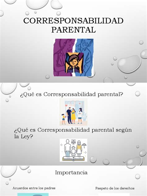 infografía sobre la corresponsabilidad parental