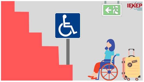 Ilustración que muestra ejemplos de barreras de accesibilidad en un supermercado, como estantes altos o carteles con letra pequeña.