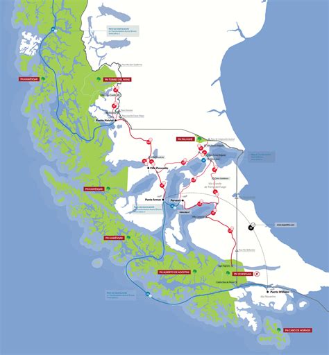 Mapa de la ubicación del incidente en Villa Selknam, Punta Arenas