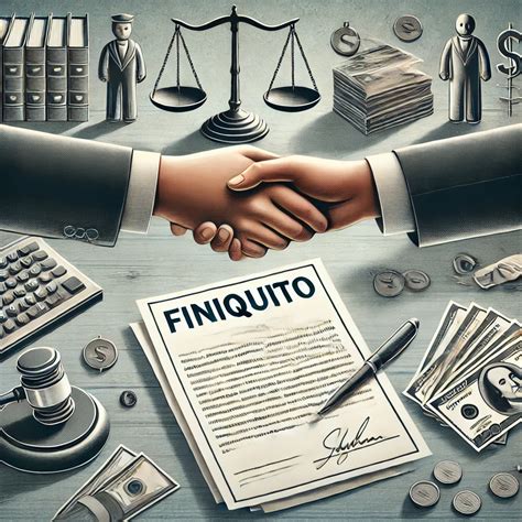 Ilustración: Elementos clave que componen un finiquito laboral