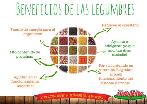 Infografía: Componentes nutricionales clave de las legumbres y sus beneficios