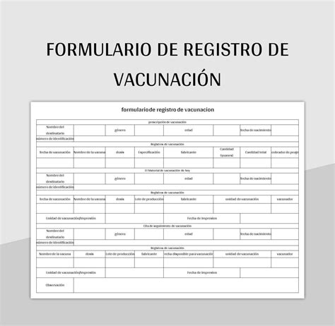 Foto: proceso de vacunación o formulario de registro para vacunación