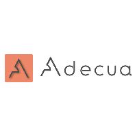 Logo de Adecua con el lema 