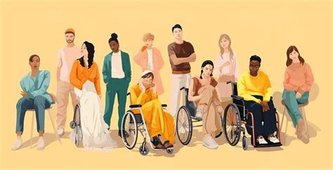 Fotografía de un grupo de personas con discapacidad intelectual interactuando en un entorno inclusivo
