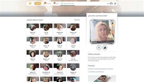 Variedad de perfiles de personas mayores en una aplicación de citas