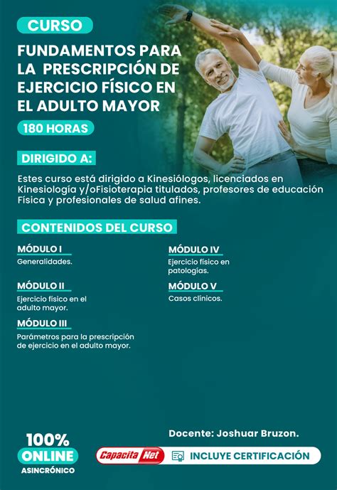 Infografía: Proceso de prescripción de ejercicio personalizado para el adulto mayor