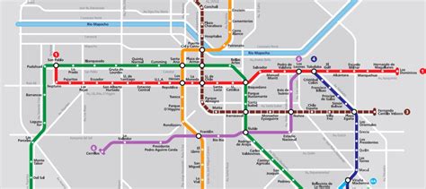 Mapa de rutas de metro y micro cerca de AFP Modelo