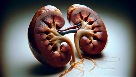 Diagrama de la función renal y cómo se ve afectada por el envejecimiento