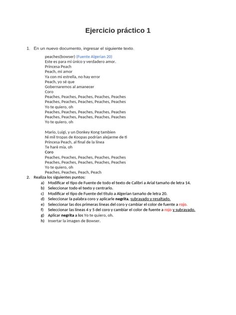 Esquema de un ejercicio práctico para identificar y soltar el control