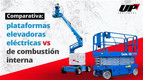 Infografía comparativa de plataformas elevadoras