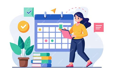 Ilustración de un adulto mayor organizando su día con una agenda