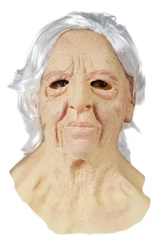 Máscaras de anciano de diferentes materiales (látex, silicona, espuma)