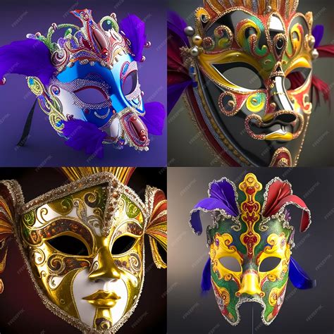 Collage de varias máscaras de anciano disponibles en AliExpress