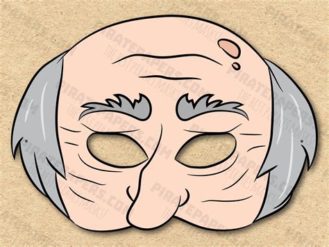 Variedad de máscaras de anciano de Disfraces TuyYo para diferentes personajes