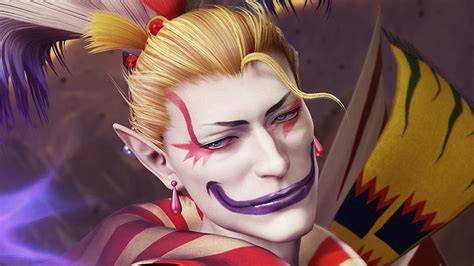 Kefka, el antagonista principal de Final Fantasy VI