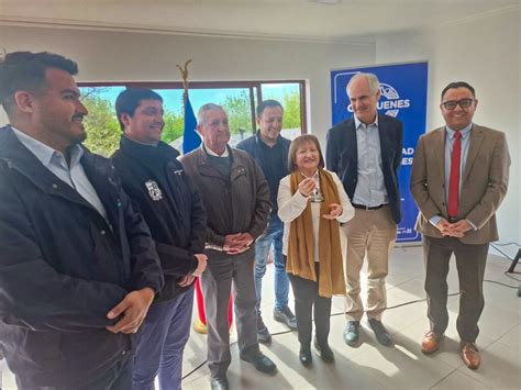 Foto de la nueva sede social de la Unión Comunal de Adultos Mayores (UCAM) de Cauquenes