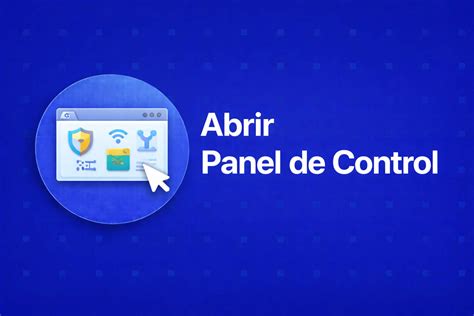 Infografía mostrando la ruta en el Panel de Control hacia el menú Facilidad de acceso