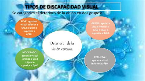 Esquema de las diferentes causas de la discapacidad visual
