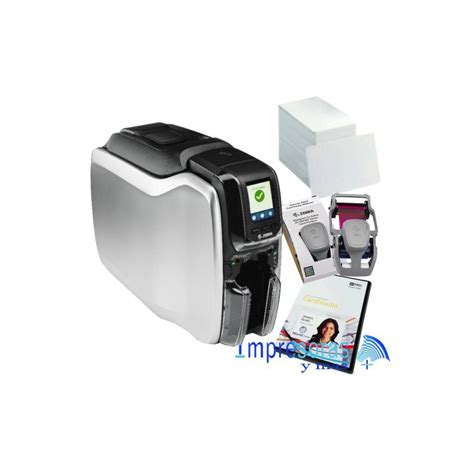 Impresora de credenciales tipo Zebra