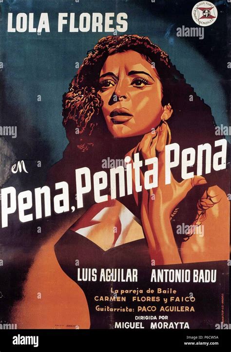 Ilustración de Lola Flores en una escena de la película ‘¡Ay, pena, penita, pena!’