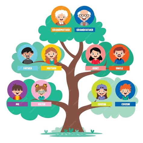 Ilustración de un árbol genealógico mostrando la jerarquía de las obligaciones alimentarias