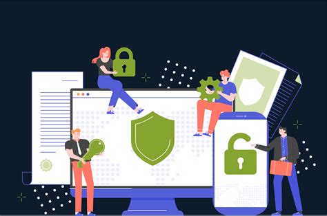 Ilustración sobre consejos de ciberseguridad para proteger la información personal